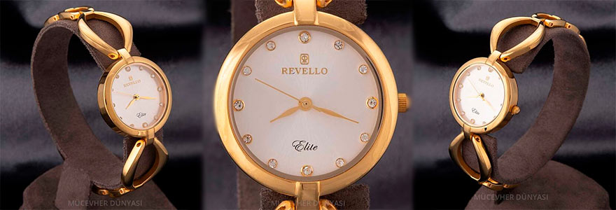 Şık Tasarımlarıyla Dikkat Çeken Revello Bayan Kol Saat Modelleri