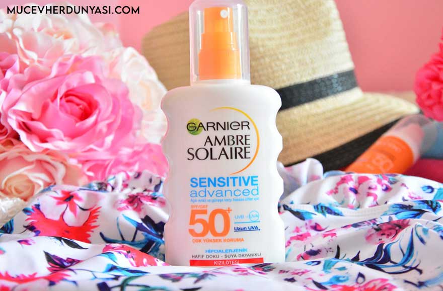 Garnier Ambre Solaire Sensitive Advanced Koruyucu Yüz Kremi GKF50+